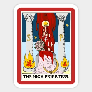 Horror Arcana - The High Priestess Sticker